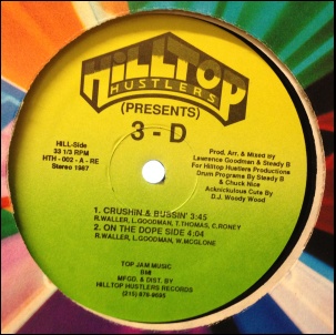 CRUSHIN & BUSSIN' / /3-D レコード通販COCOBEAT RECORDS